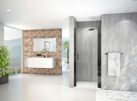 PORTE PIV MELINA NOIRE 85CM        1403041388 ROTH FRANCE  [1403041388]