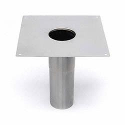 SIPHINOX® AVEC REPRISE D'ETANCHEITE - Platines inox de positionnement et d'étanchéité pour siphons