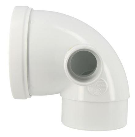 PIPE POUR WC EN PVC - Courte à coller