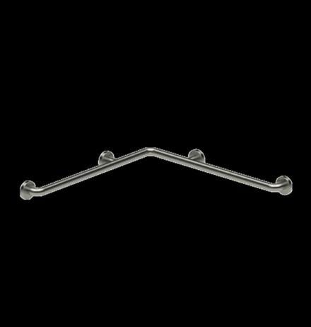 BARRE D'ANGLE 75X75 4 POINTS   INOX/BR  60328 PRESTO LES ROBINETS  [60328]