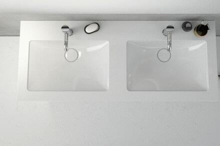 EXCLUSIVITES RICHARDSON PAR BURGBAD - Plan de toilette double vasques