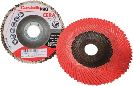 DISQUES A LAMELLE SOUPLE DN125 GRAIN60 772340 CASTOLIN FRANCE  [772340]