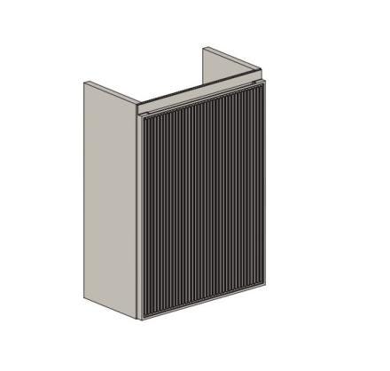MEUBLE LM UPCITY26 1P GCH 40CM LIN R.  BL0059