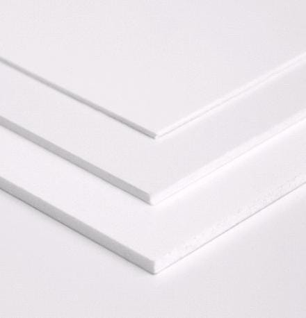 PLAQUE PVC RIGIDE BLANC FILME     3X3000X1500 SIMONA ALLEMAGNE  [PRODUIT-60823]