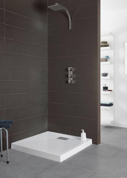 KINECOMPACT - Receveur ultra-plat à poser en Biotec