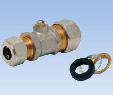 MINI-VANNE - FF - Raccord "R" Gripp® réduit