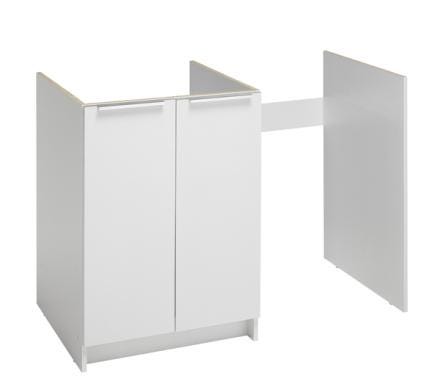 MELAMINE - Sur vérins réglables