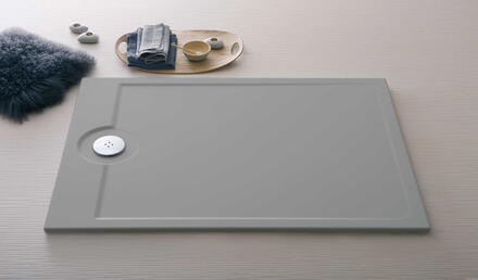 LATITUDE - Receveur rectangulaire ultraplat à encastrer