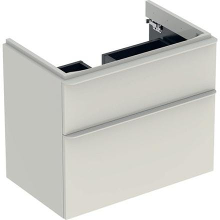MEUBLE 2T.SMYLE SQUARE 75 SABLE  500.353.JL.1 GEBERIT  [500.353.JL.1]