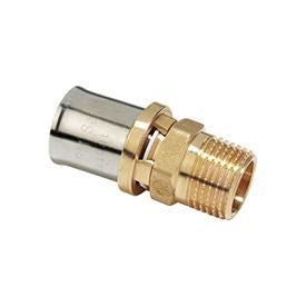 RACCORD DROIT M.A SERT. 1"X(26X3)   RM107Y058 GIACOMINI  [RM107Y058]