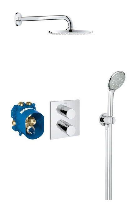 GROHTHERM 3000 COSMOPOLITAN - Ensemble de douche à encastrer