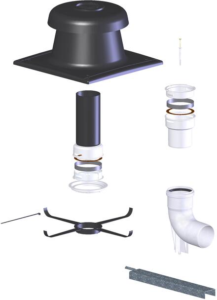 CONDUIT CONDENSATION VENTOUSE - Système CoxDens PPs Flexible
