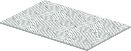 PLATEAU VERRE S/CONSOLE METALL.    0099658200 DURAVIT  [0099658200] 