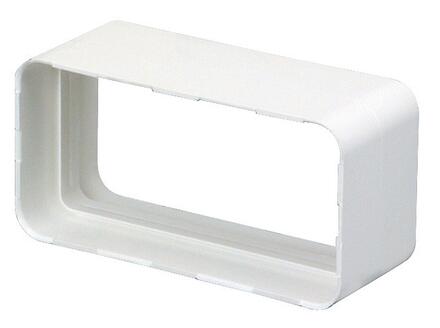 CONDUIT RECTANGULAIRE RIGIDE - Pour réseau équivalent Ø 80 ou 100 mm