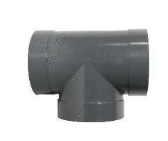 TE 90 PVC M1 GRIS VENTILATION 125     T412590 SANEL PLASTIMARNE