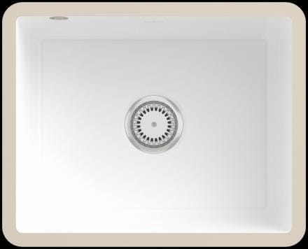 EVIER SUBWAY 60 SU 55X44CM BLC BR.VB 331001R1 VILLEROY BOCH  [331001R1]