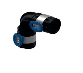 COUDE MULTICOUCHE FLOWFIT - PPSU - 90°