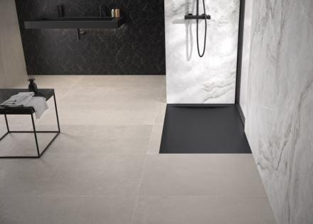 RECEVEUR KINELINE BPC 120X80    NOIR  RD2002N AQUAPRODUCTION KINEDO  [RD2002N]
