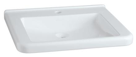 LAVABO RENOVA COMFORT SQU.PMR 60X55 128662000 GEBERIT  [128662000]