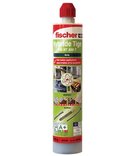 RESINE HYBRIDE FIS HT II 300T GRIS-12- 520103 FISCHER FRANCE  [520103] 