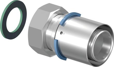RACCORD S-PRESS MULTICOUCHE - Raccord à sertir écrou libre