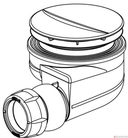 BONDE D.90 CHR                   JD E78161-CP JACOB DELAFON KOHLER  [E78161-CP]