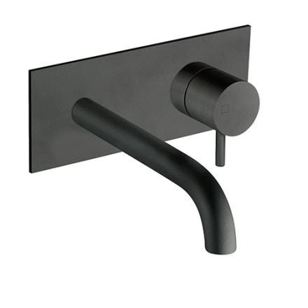 LAVABO MURAL TRIVERDE      BLACK/MAT  TV25613 ONDYNA  [TV25613] 