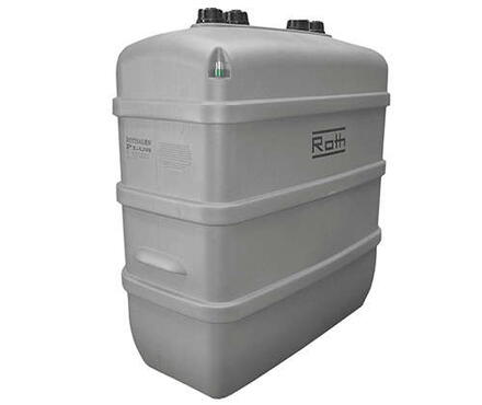 RESERVOIR FIOUL ROTHALEN PLUS AVEC CUVETTE DE RETENTION PE INTEGREE - Rothalen