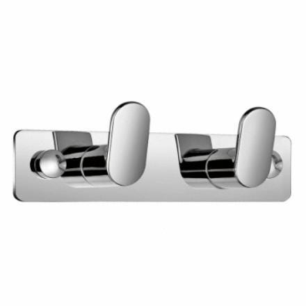 PORTE-PEIG. 2 TETES 13,8X3  CHR PELLET 300132 PELLET ASC  [300132]