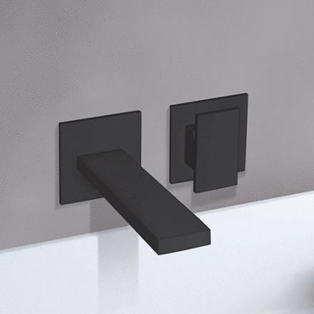 FACADE LAV MURAL TABULA 2TR BLACK/MAT TA25713 ONDYNA  [TA25713] 