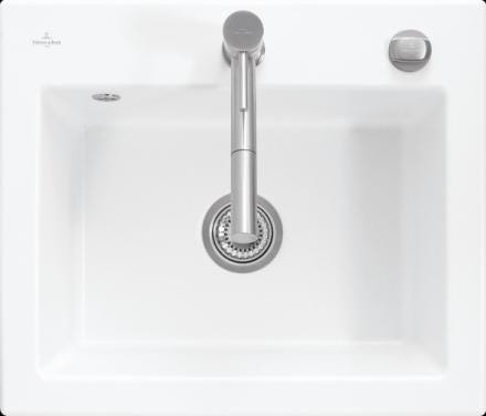 EVIER SUBWAY 60 S 60X51CM BLC BR. VB 330902R1 VILLEROY BOCH  [330902R1]