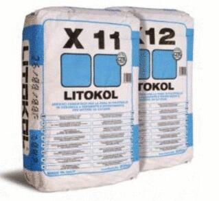 LITOKOL X11 - X12 - Adhésif à basde de ciment