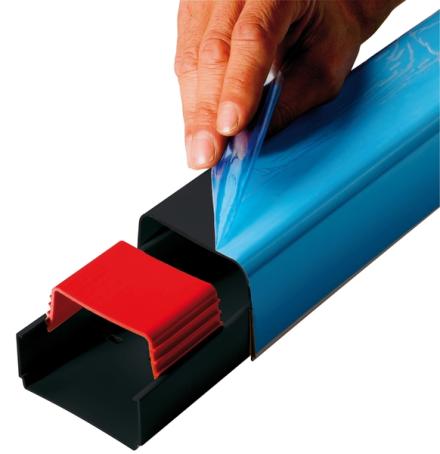 GOULOTTE PLASTIQUE 80MM 2X80X60M NR  CLI04362 CBM LE HAILLAN