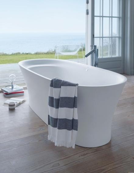 CAPE COD - Baignoire à poser en îlot