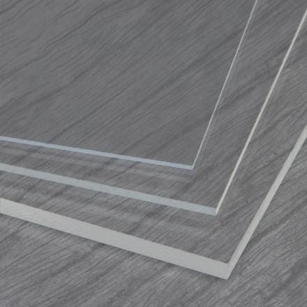 PLAQUE PMMA COULE INCOLORE        6X3050X2050