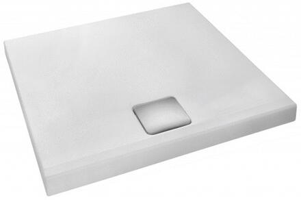ODEON UP - Receveur extra-plat carré à poser ou à encastrer