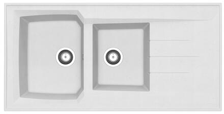 EVIER A POSER REVERSIBLE - Montréal - Résine de synthèse SMC