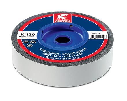 ROULEAU ABRASIF - Résiste à l'eau - Pour l'ébavurage/le chanfreinage/le nettoyage/ponçage de surfaces à coller ou à souder