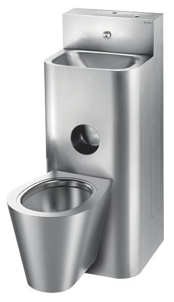 COMBI KOMPACT RESERVOIR WC SUSP.CENTRE 162500 DELABIE G ET J  [162500]