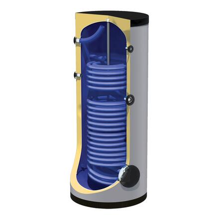 BALLON PREPARATEUR ECS STA - PRÉPARATEUR EN ACIER ÉMAILLE POUR LA PRODUCTION ECS AVEC 1 ÉCHANGEUR
