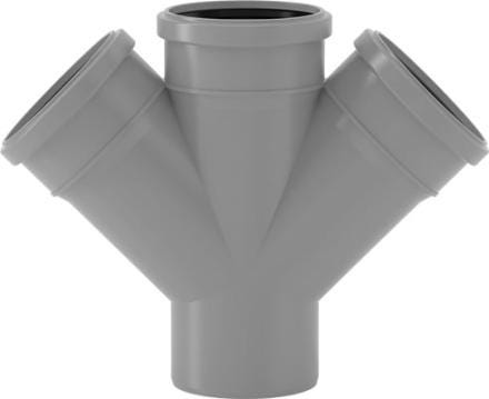 EMBRANCHEMENT PP - 45° - Double parallèle - HDTA