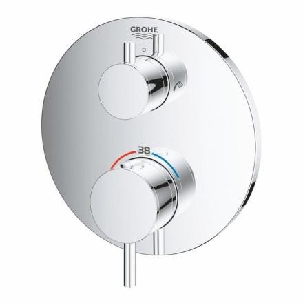 ATRIO - Mitigeur thermostatique 2 sorties bain/douche