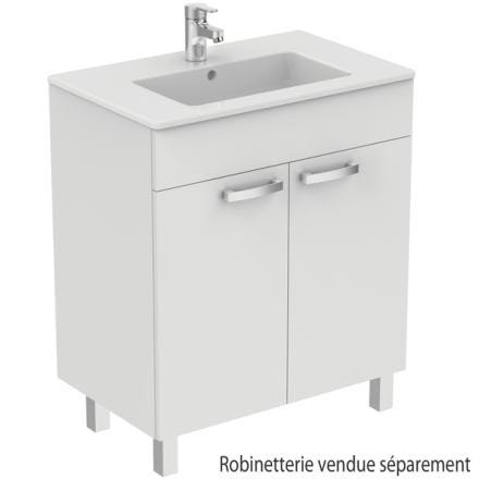 MEUBLE ULYSSE 70 2P GRIS              E0541TI IDEAL STANDARD FRANCE