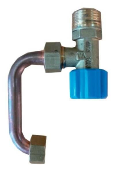 ROBINET D'ARRET + TUBULURE 66MM         CE702 REGIPLAST