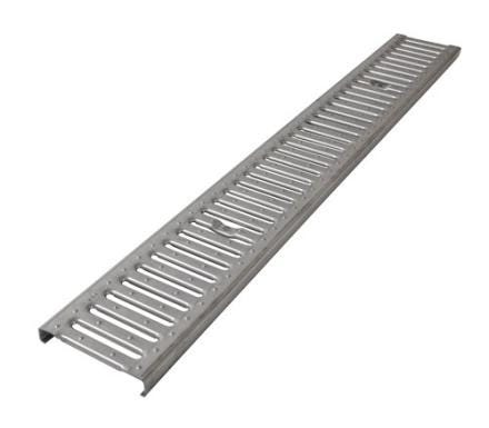 GRILLE 1M PASSERELLE INOX A15        GDR10API NICOLL  [GDR10API]