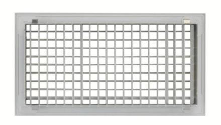 GRILLE DE SOUFFLAGE - GDD - Grille alu double déflexion