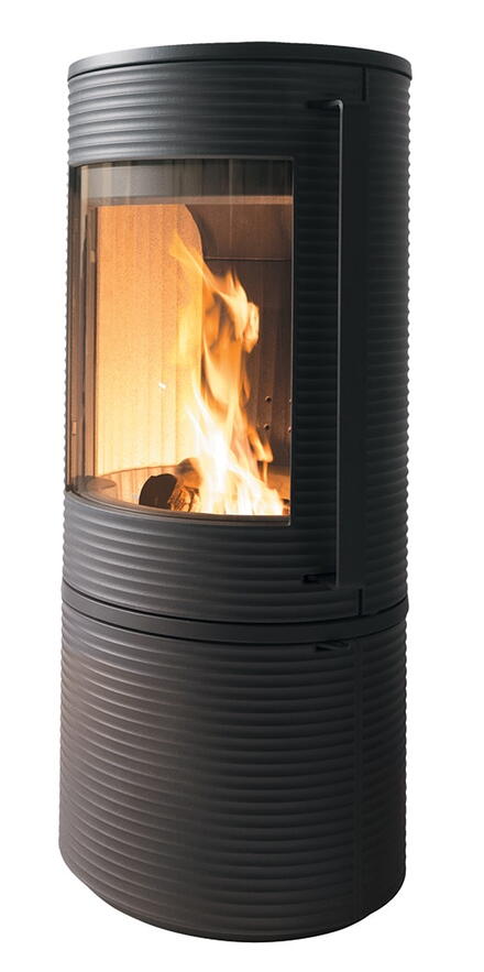 ALTARA - Poêle à bois fonte raccordable