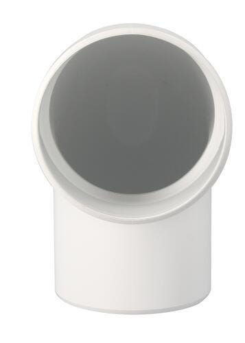 COUDE DEMI-RONDE - MF - 87°30