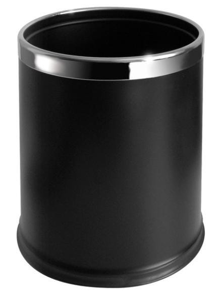CORBEILLE A POS PELLET 10L   NOIRE MAT 872410 PELLET ASC  [872410]