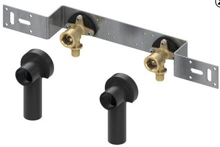 RACCORD MULTICOUCHE RAPIDE TECEFLEX - Platine double préassemblée pour montage mural